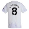 Manchester United B. Fernandes 8 Venkovní 2025-26 - Dětské Fotbalové Dresy (S/S)
